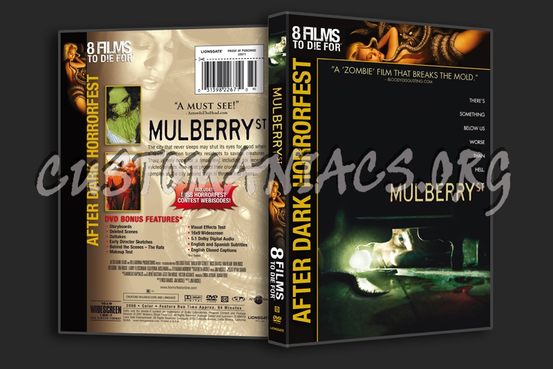 Mulberry St. dvd cover