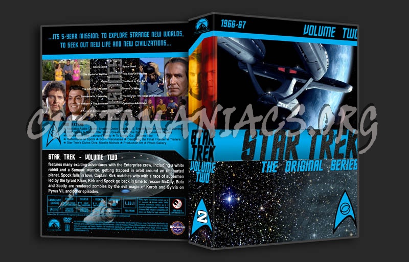 Star Trek TOS Volume 2 dvd cover