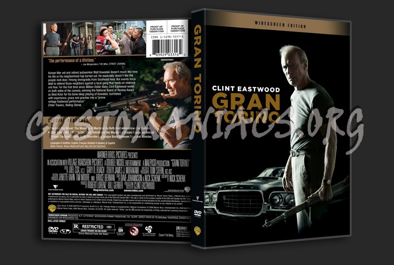 Gran Torino dvd cover