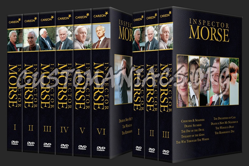 Inspector Morse The Complete Collection dvd cover