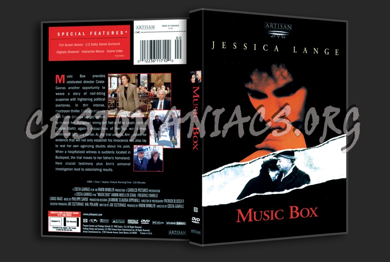 Music Box dvd cover