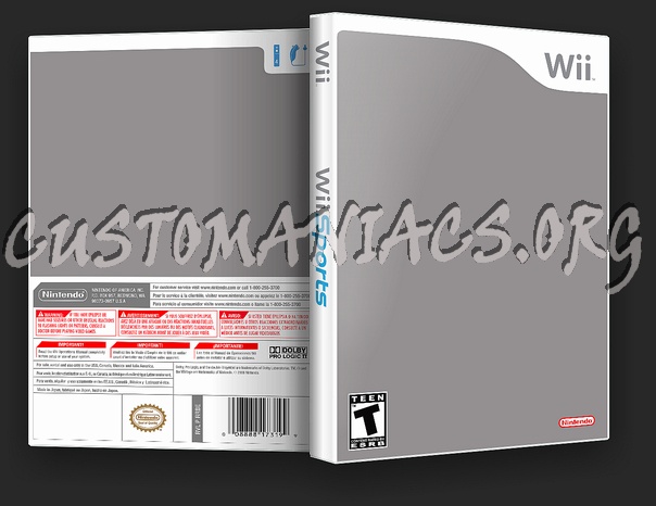 Nintendo Wii dvd label