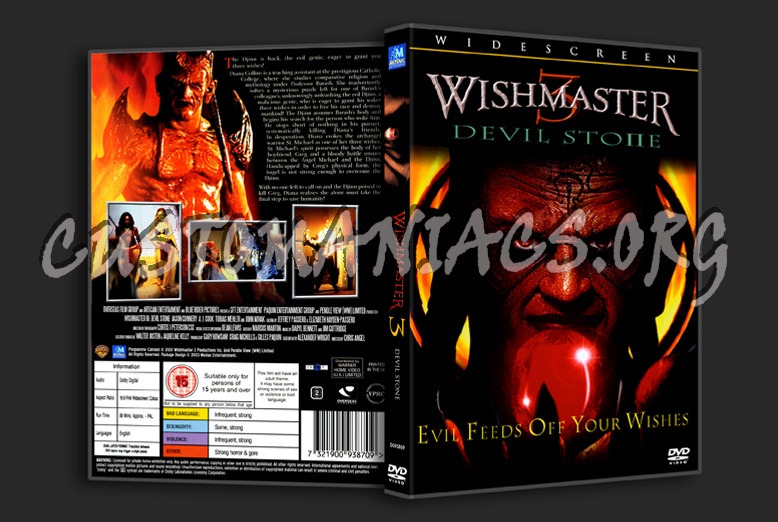 Wishmaster 3 dvd cover