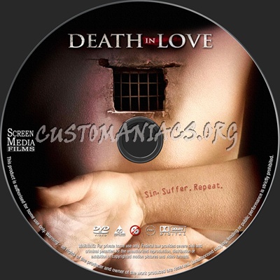 Death in Love dvd label