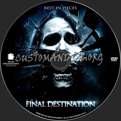 The Final Destination IV dvd label