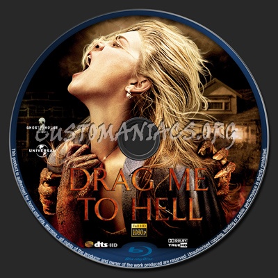 Drag Me To Hell blu-ray label