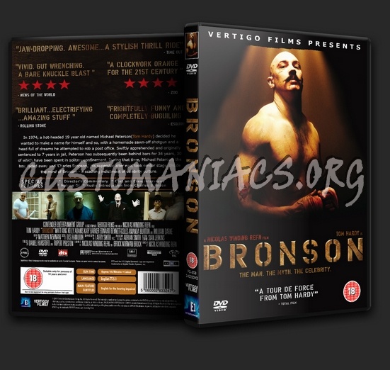 Bronson dvd cover