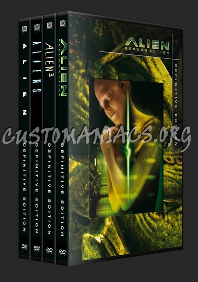 Alien Collection Definitive Edition dvd cover