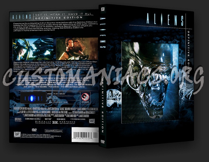 Alien Collection Definitive Edition dvd cover