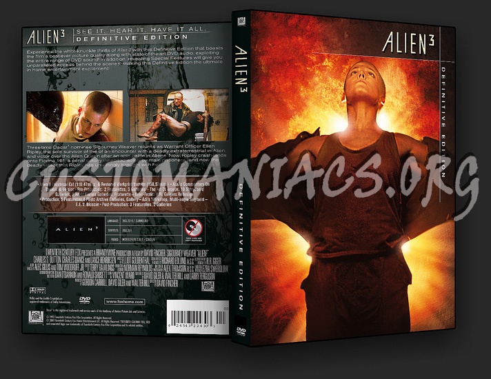 Alien Collection Definitive Edition dvd cover