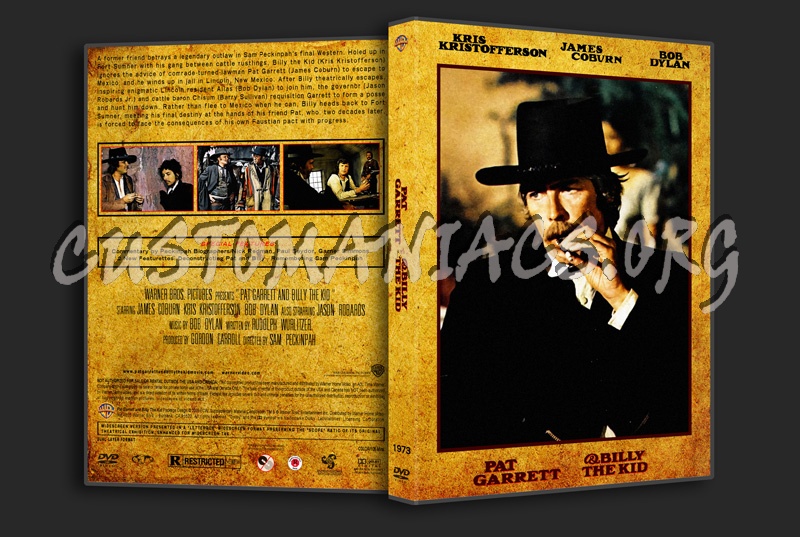Pat Garrett and Billy the Kid dvd cover