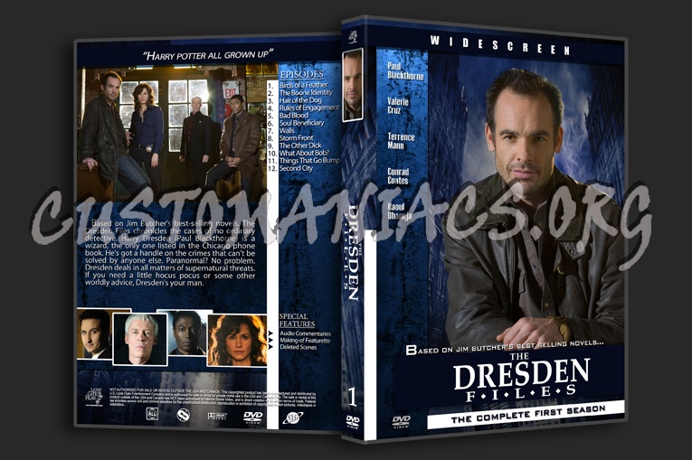 The Dresden Files dvd cover