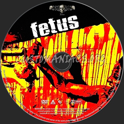 Fetus dvd label