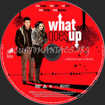 What Goes Up dvd label
