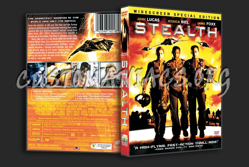 Stealth dvd cover