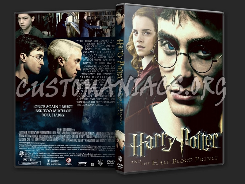 Harry Potter and the Half-Blood Prince dvd cover