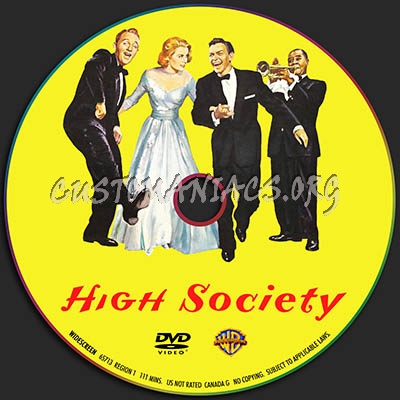 High Society dvd label