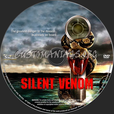 Silent Venom dvd label