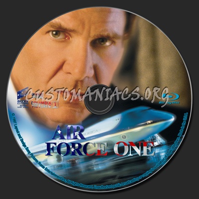 Air Force One blu-ray label