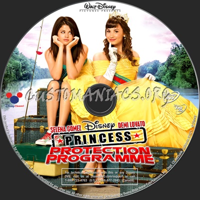 Princess Protection Program dvd label