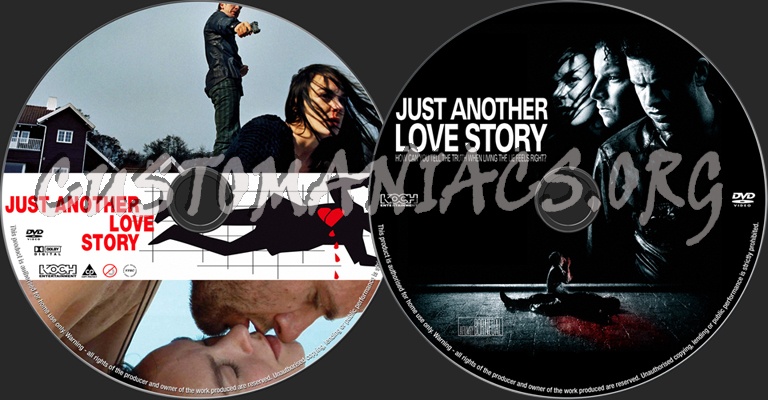 Just Another Love Story dvd label