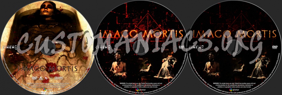 Imago Mortis dvd label