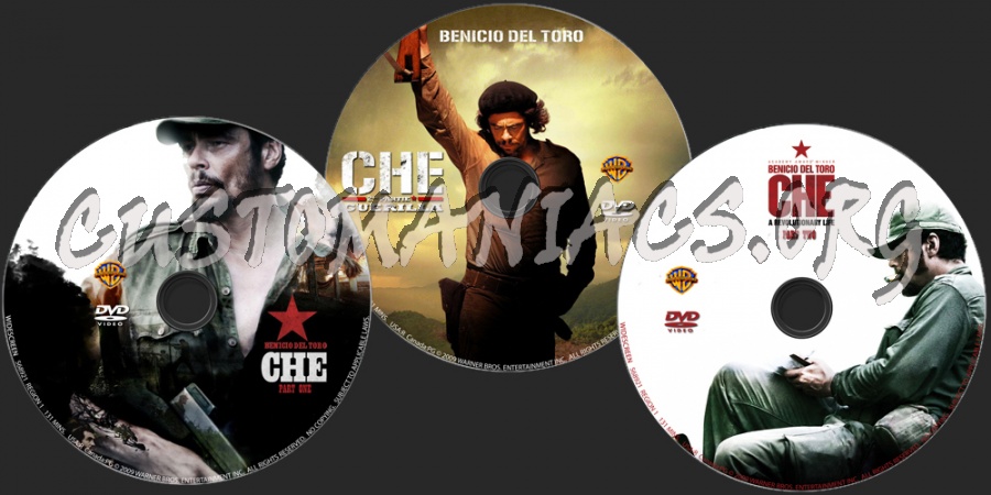 Che Part one and Two dvd label