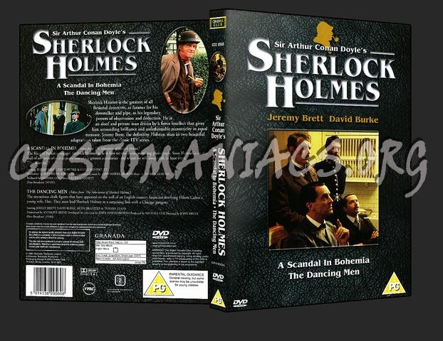 Sherlock Holmes A Scandal In Bohemia - The Dancing Man dvd cover