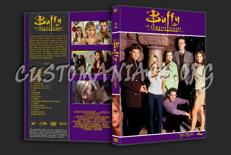Buffy The Vampire Slayer dvd cover