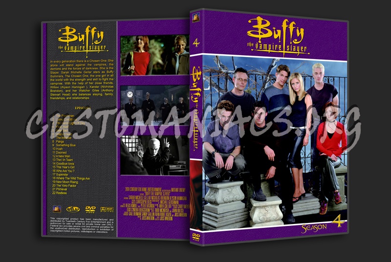 Buffy The Vampire Slayer dvd cover