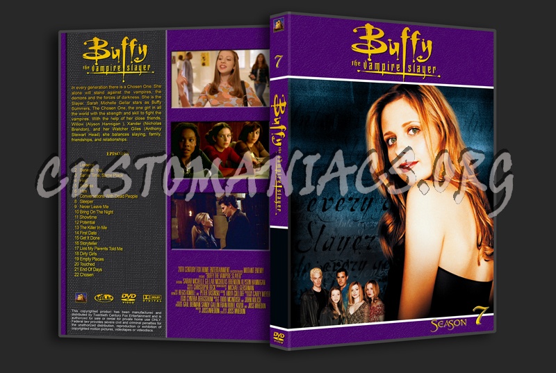 Buffy The Vampire Slayer dvd cover