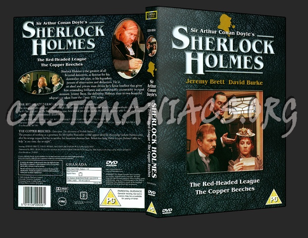Sherlock Holmes The Red Headed League - The Copper Beeches dvd cover