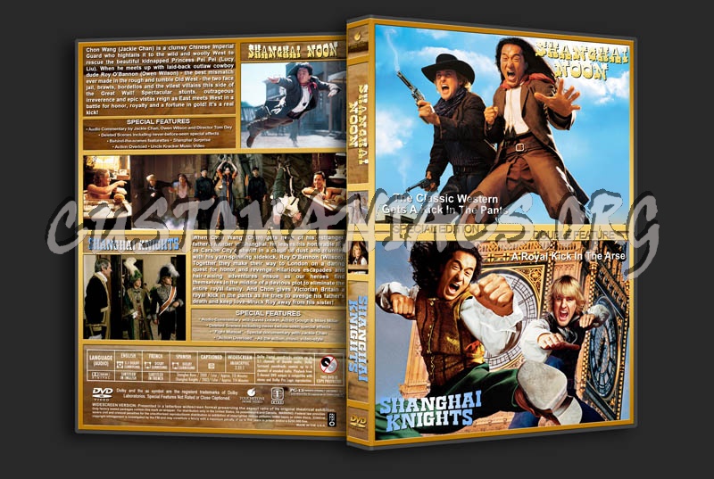 Shanghai Noon/Shanghai Knights Double Feature dvd cover