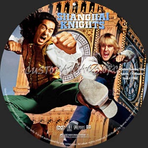 Shanghai Knights dvd label
