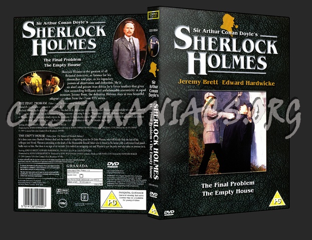 Sherlock Holmes The Final Problem - The Empty House dvd cover