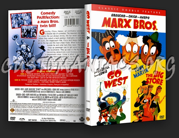 Go West/The Big Store dvd cover