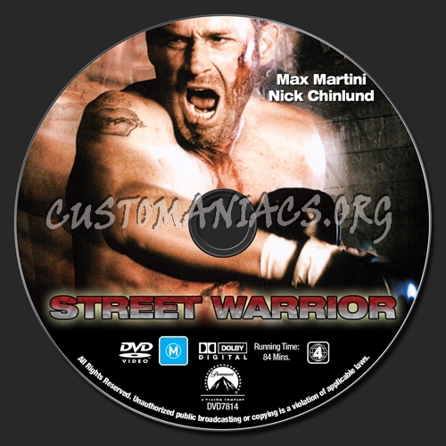 Street Warrior dvd label