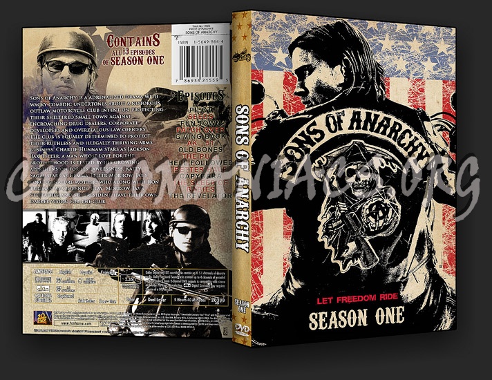 Sons Of Anarchy Season 1 dvd cover