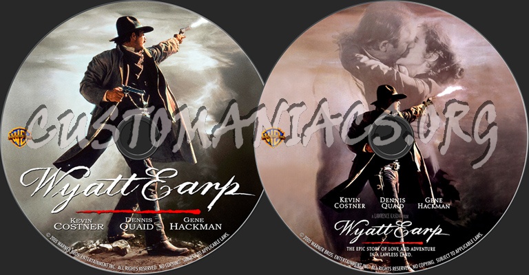 Wyatt Earp dvd label