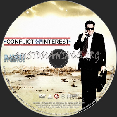 Conflict of Interest dvd label