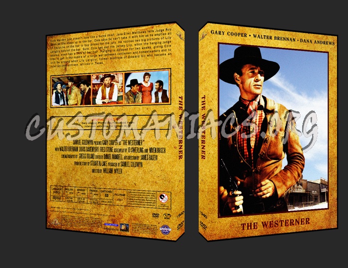 The Westerner 1940 dvd cover