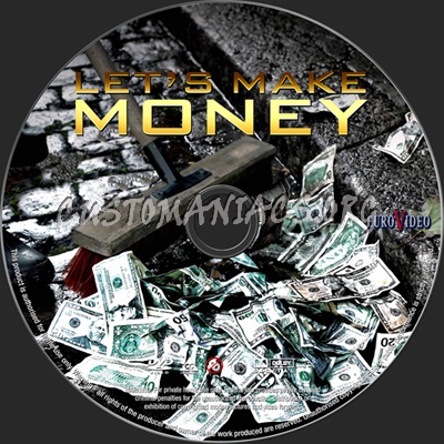 Let's Make Money dvd label