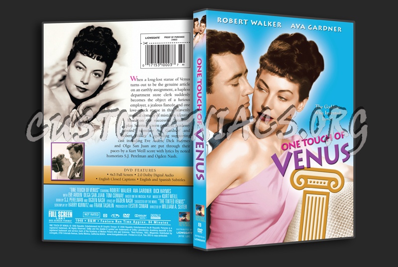 One Touch of Venus dvd cover
