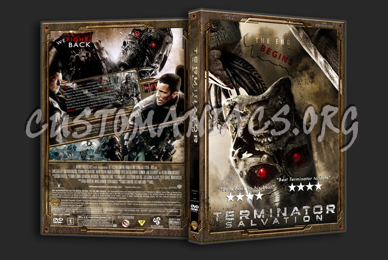 Terminator Salvation dvd cover