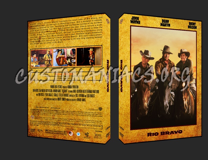 Rio Bravo 1959 dvd cover