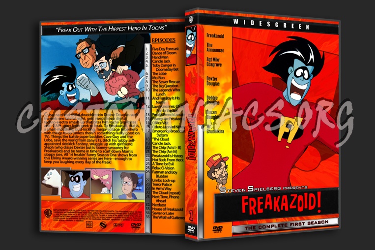 Freakazoid dvd cover