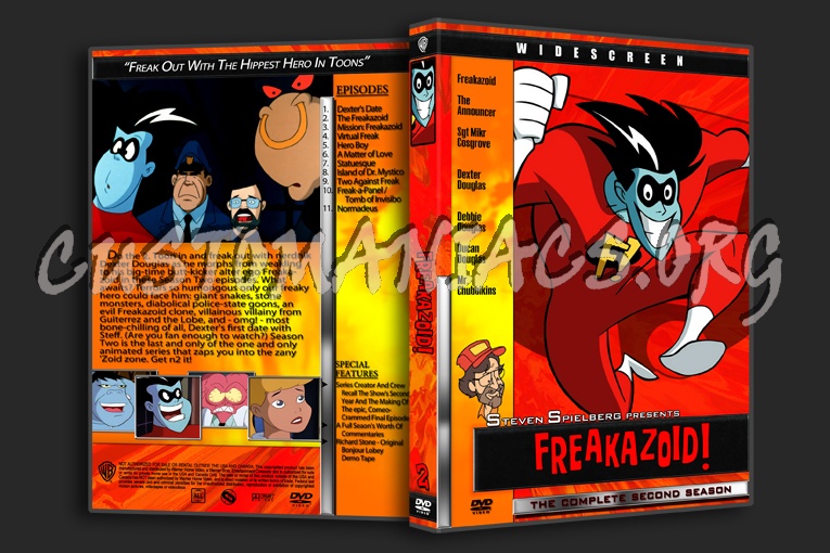 Freakazoid dvd cover