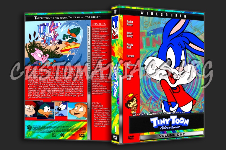 Tiny Toon Adventures dvd cover