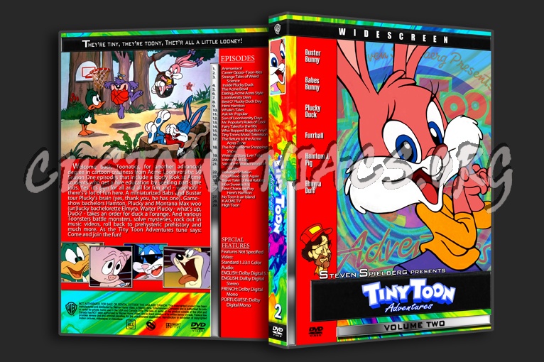 Tiny Toon Adventures dvd cover