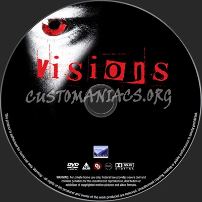 Visions dvd label